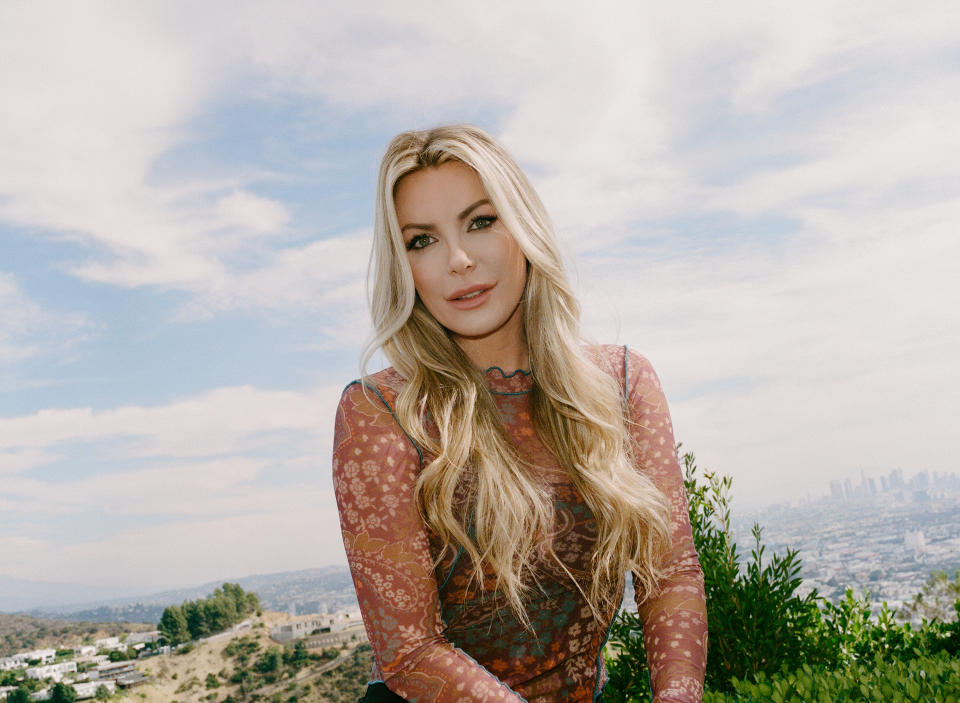 Crystal Hefner en Los Ángeles, el 13 de noviembre de 2023. (Amy Harrity/The New York Times)