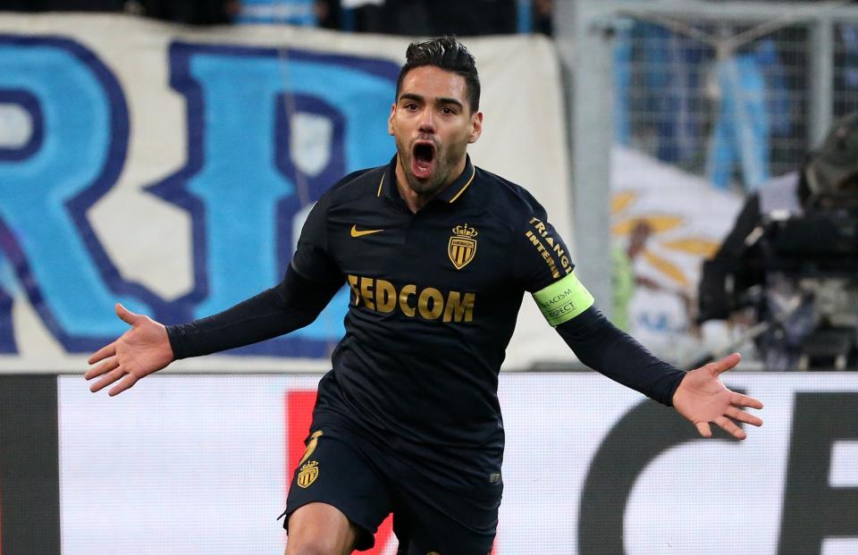 Falcao a peut-être marqué contre Marseille l'un de ses derniers buts avec Monaco.