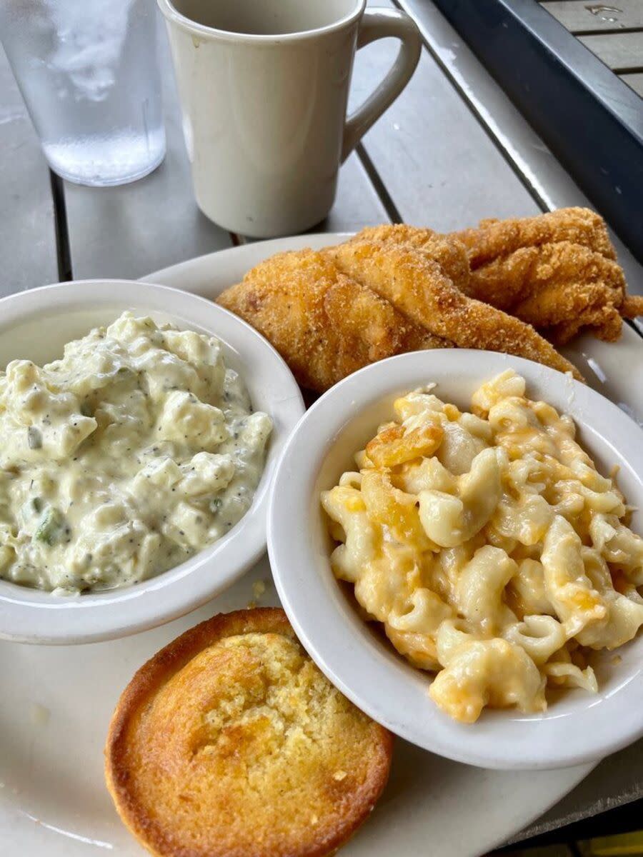 Fried Catfish With Sides, Florida Avenue Grill, Washington, D.C.