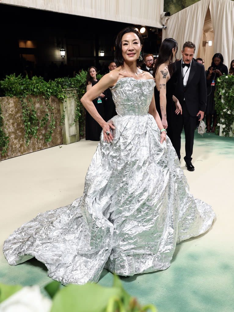 the 2024 met gala celebrating sleeping beauties reawakening fashion arrivals