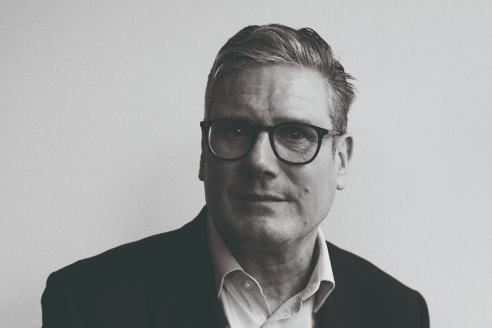 Keir Starmer talks to The City A.M. Magazine's April edition (Photo: Josh Shinner)