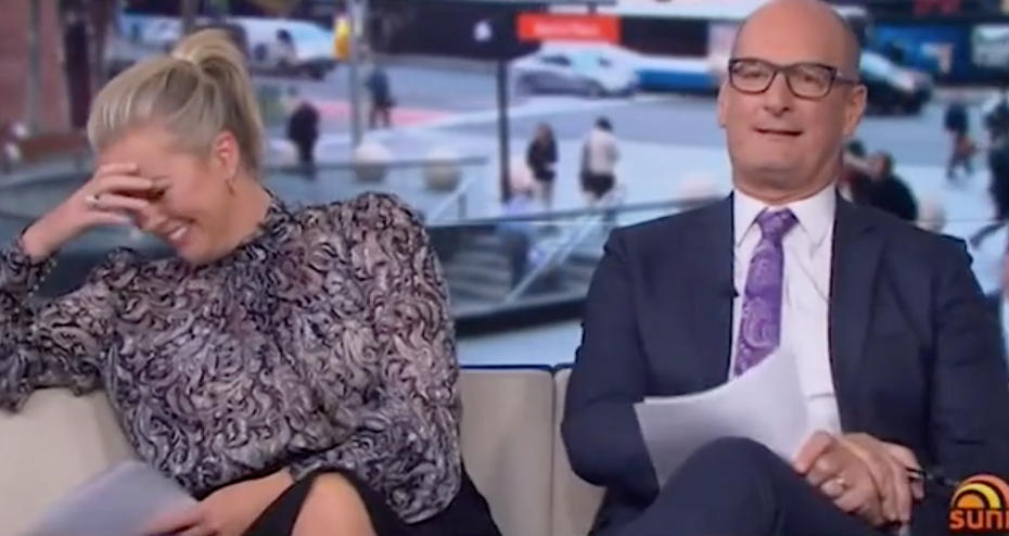 Kochie's co-host Samantha Armytage was absolutely shocked after he admitted on the Channel Seven show Sunrise that he pees in the pool 