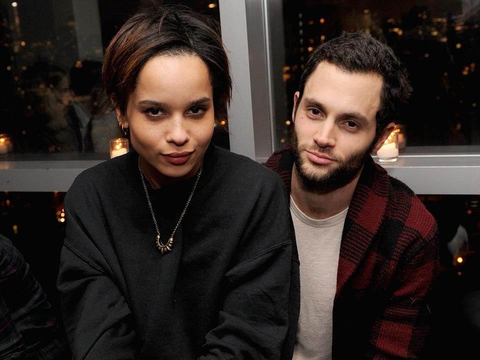 Penn Badgley Zoe Kravitz