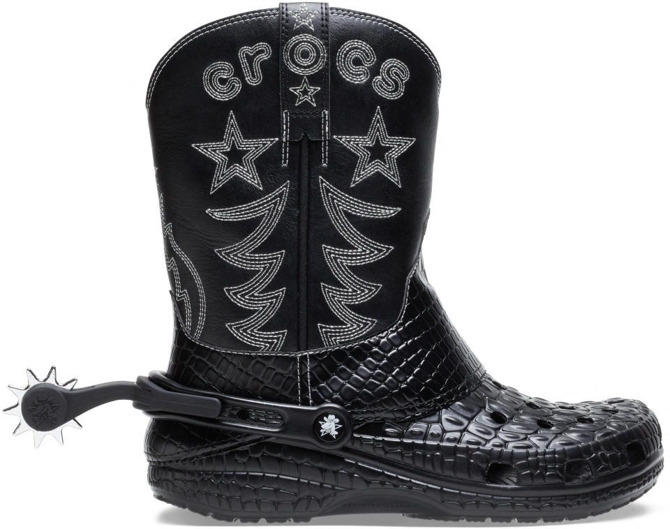 Crocs unveils new cowboy boots complete with spurs as it kicks off its “Croctober” festivities