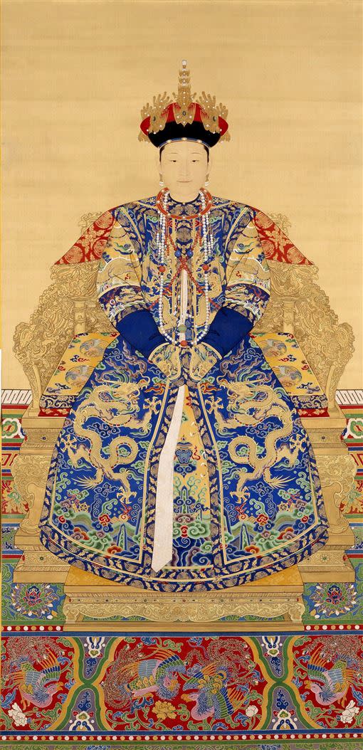 孝惠章皇后朝服像。（圖／翻攝自維基百科）