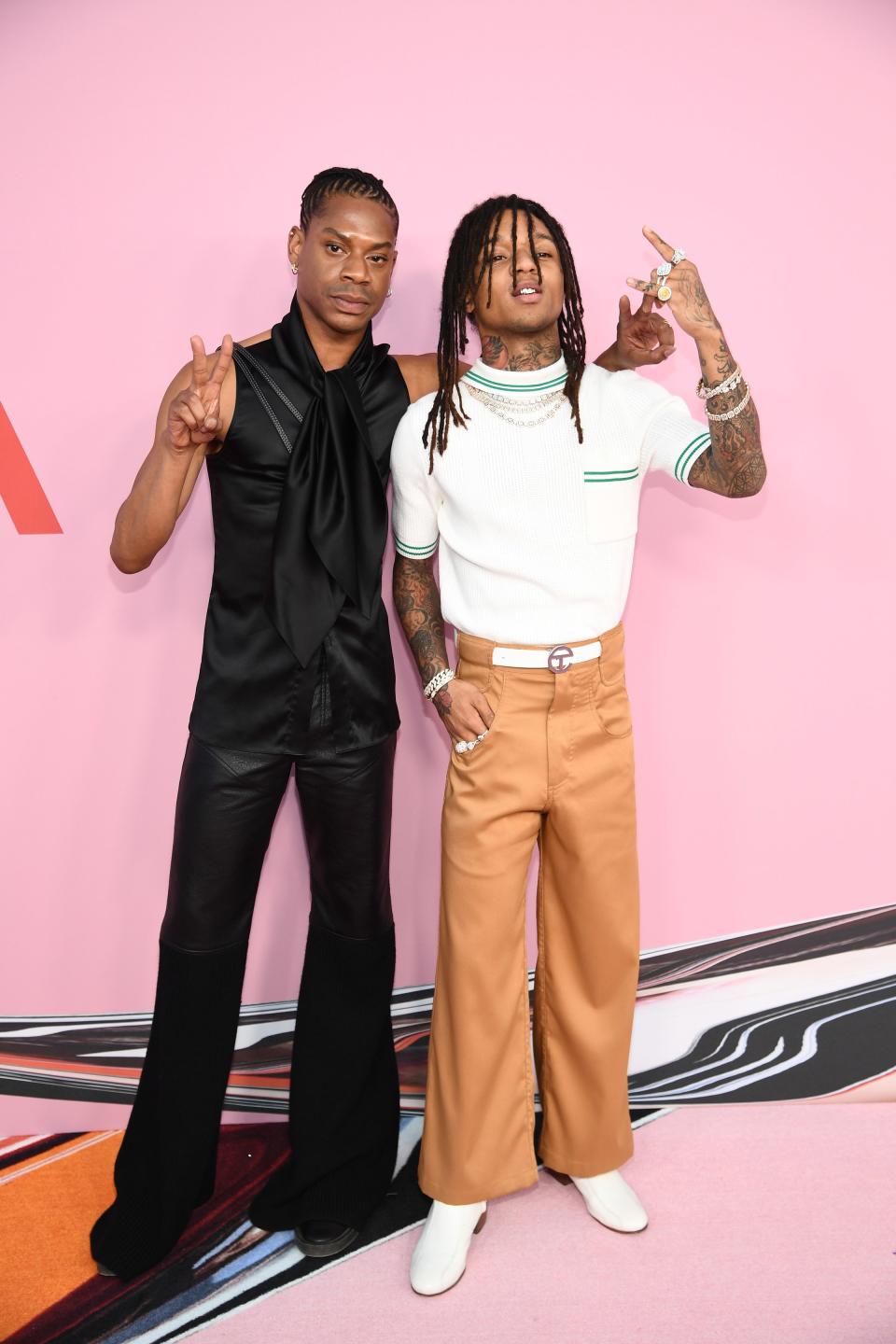 <h1 class="title">Telfar Clemens and Swae Lee</h1><cite class="credit">Photo: Getty Images</cite>