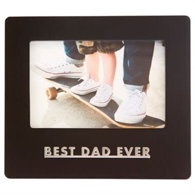 BEST DAD EVER FRAME - 4" X 6" 