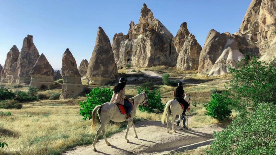 exotic travel destination - Horseback Riding in Cappadocia