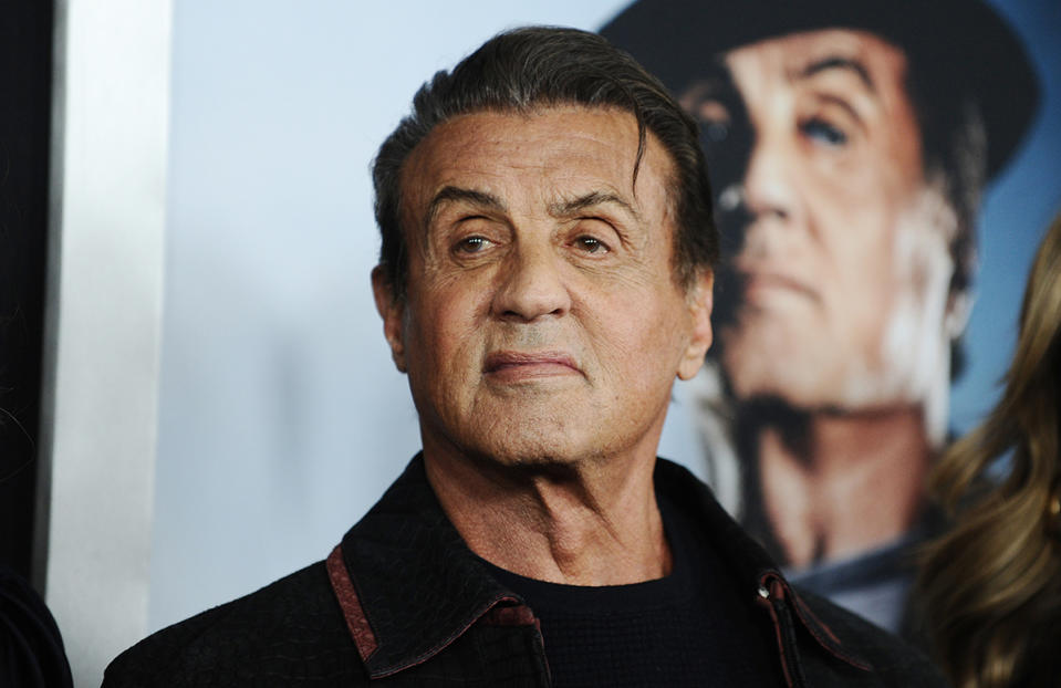 NEW YORK, NEW YORK - NOVEMBER 14: Sylvester Stallone attends the 'Creed II' New York Premiere at AMC Loews Lincoln Square on November 14, 2018 in New York City. (Photo by Daniel Zuchnik/WireImage)