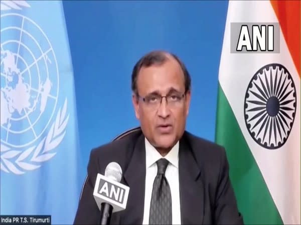 India's Permanent Representative to United Nations TS Tirumurti. (ani)