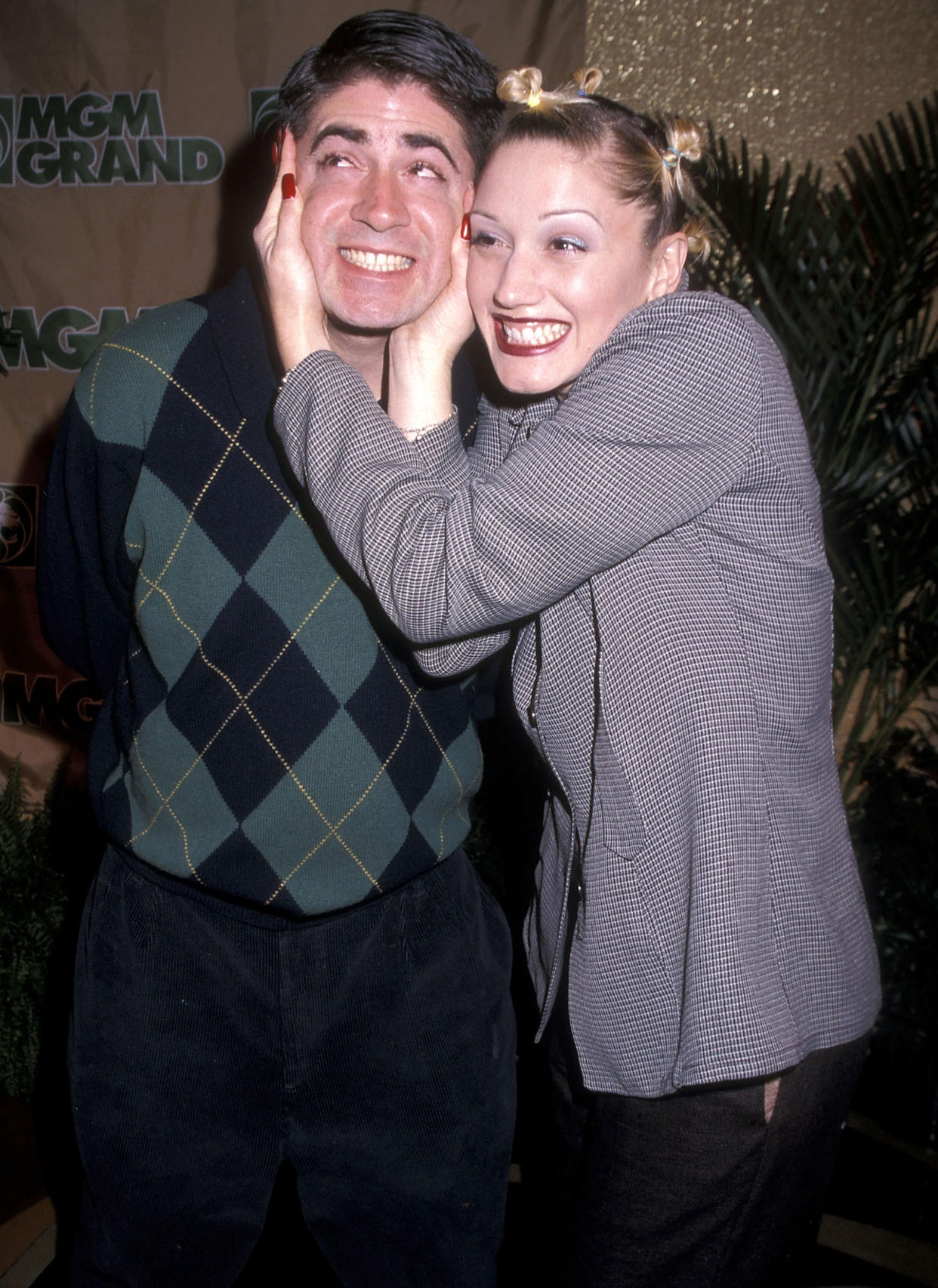 Gwen Stefani, Eric Stefani attend The Rolling Stones in concert (Ron Galella / Getty Images)