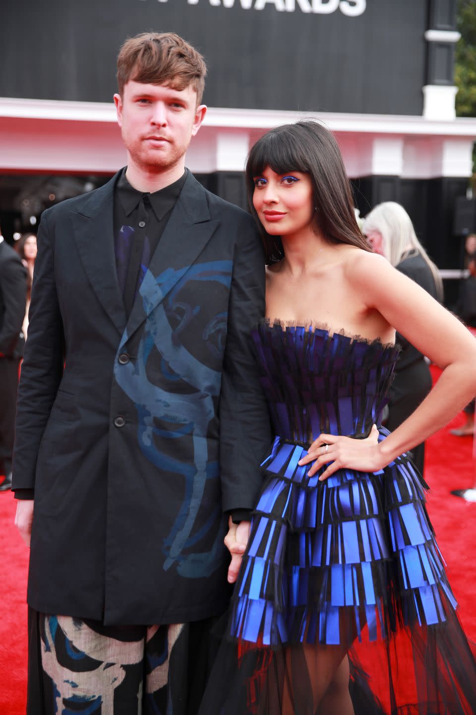 James Blake and Jameela Jamil