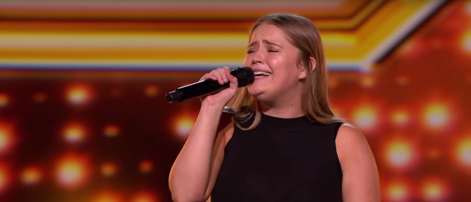 Over the weekend, 20-year-old recruitment worker Georgia Burgess brought the house down with her audition in front of judges Simon Cowell, Robbie Williams, Ayda Field and Louis Tomlinson on the X Factor UK. Photo: The X Factor