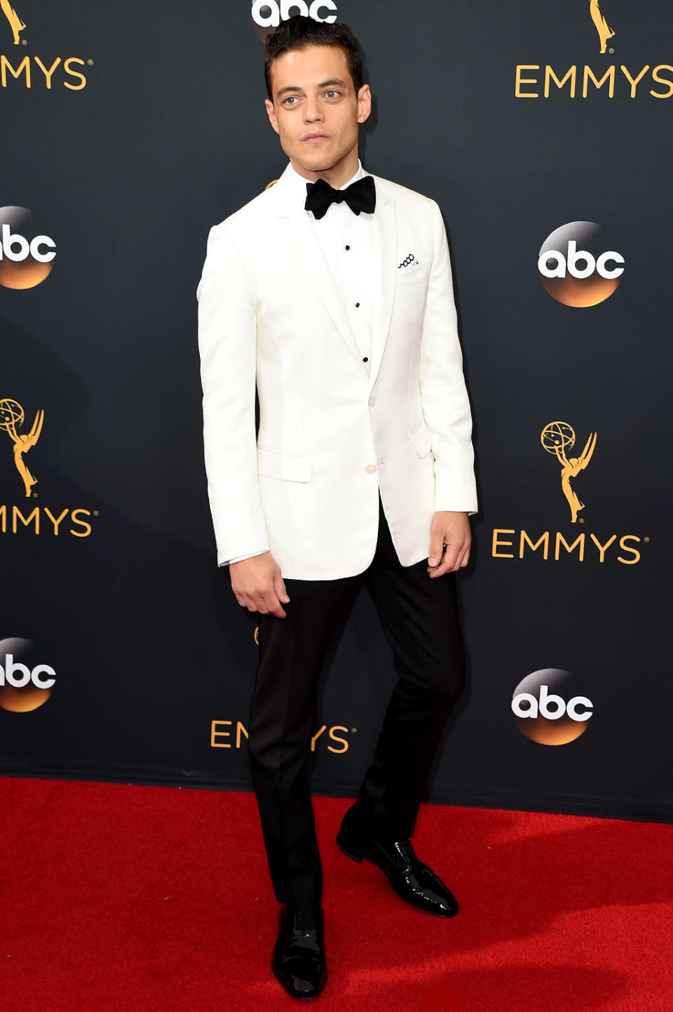 <p>Rami Malek arrives at the 68th Emmy Awards at the Microsoft Theater on September 18, 2016 in Los Angeles, Calif. (Photo by AP Photo)</p>