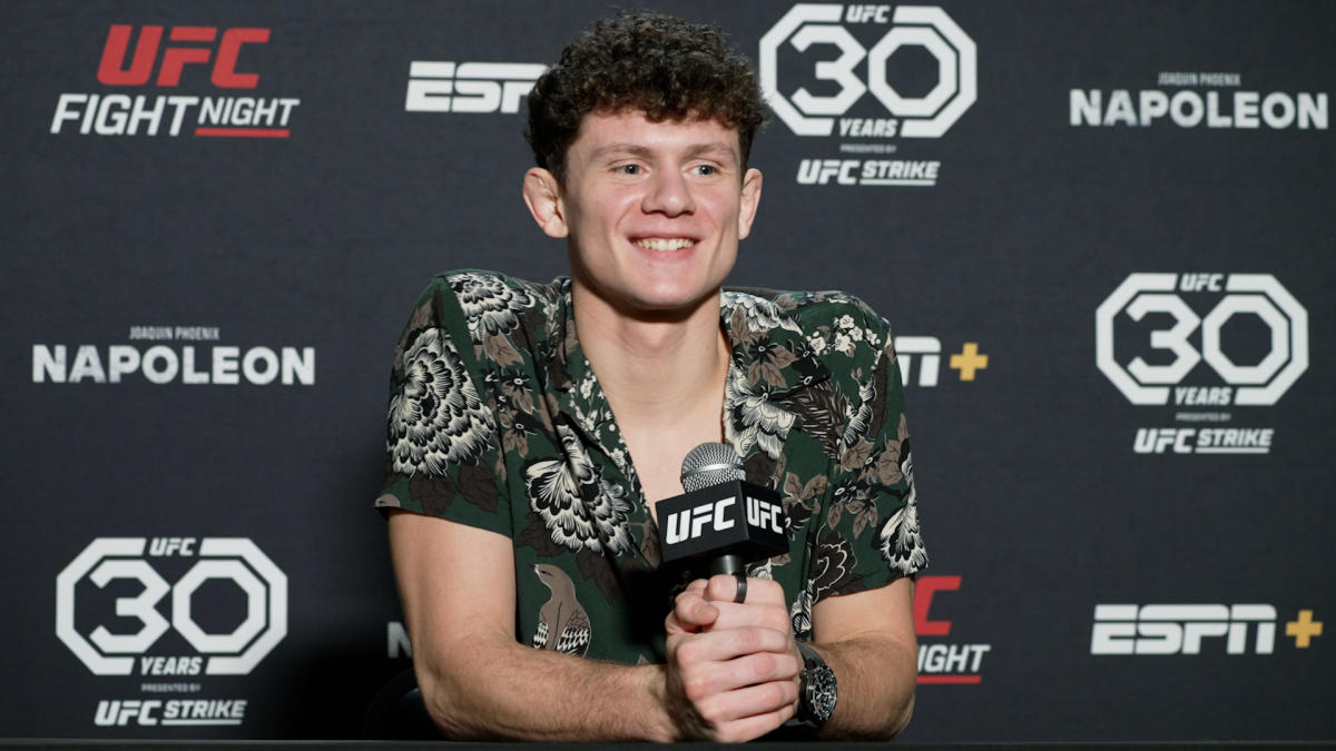 Chase Hooper ready for Jordan Leavitt in ‘battle of the least intimidating guys’ on UFC roster