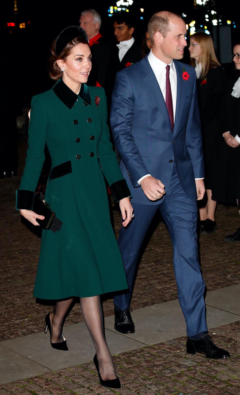 kate middleton november 2018 green coat