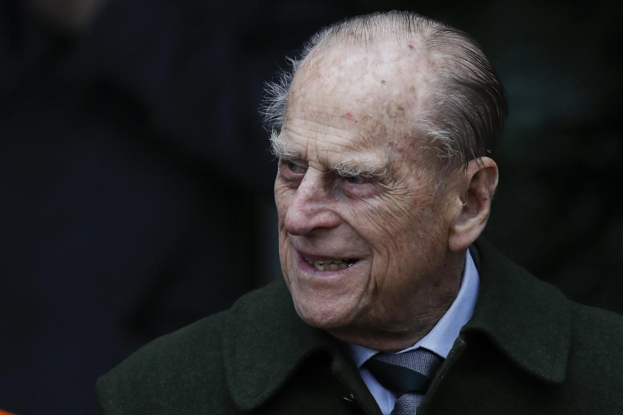 The Duke of Edinburgh pictured in Sandringham during Christmas 2017 [Photo: Getty]