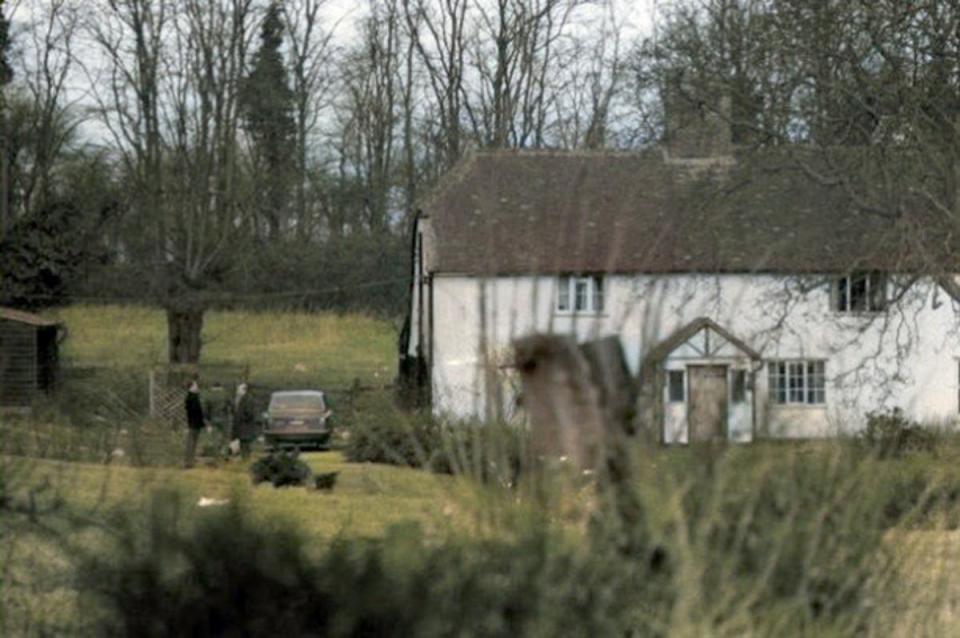 Rooks Farm in Hertfordshire, 1970, where Muriel was held captive (Courtesy of the McKay family)