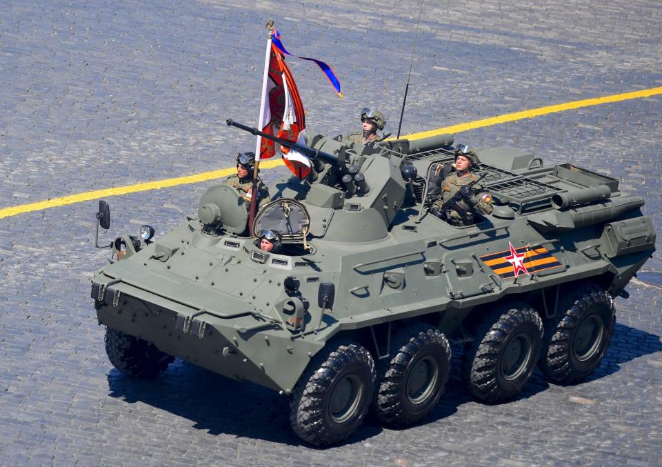 Russia BTR-82A armored personnel carrier