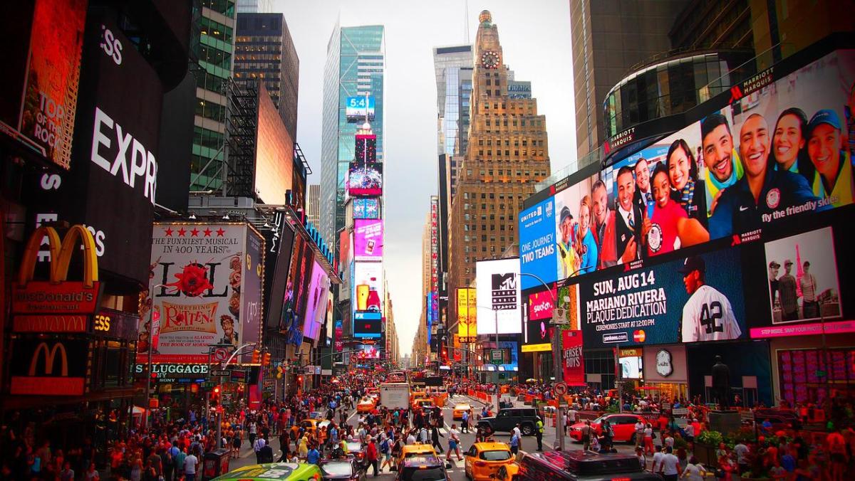 Times Square Billboards Filled With Messages Of Hope, Gratitude And Safety  : NPR