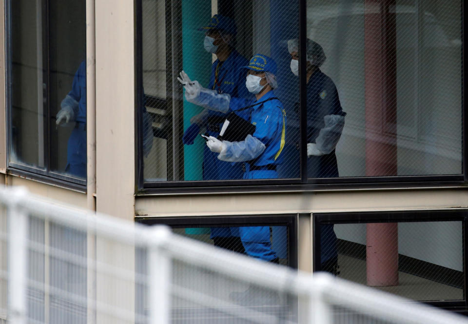 <p>Police officers investigate at a facility for the disabled, where a deadly attack by a knife-wielding man took place, in Sagamihara, Kanagawa prefecture, Japan, July 26, 2016. (REUTERS/Issei Kato)<br></p>