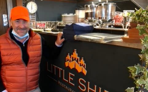 Owner James Thomas of Little Ships remains "cautiously optimistic" about the restrictions  - Little Ships 