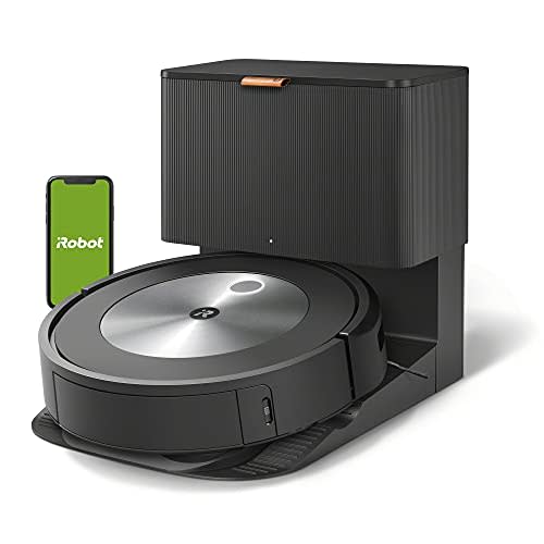 iRobot Roomba j6+ (6550) Self-Emptying Robot Vacuum – Identifies and avoids pet waste & cords,…