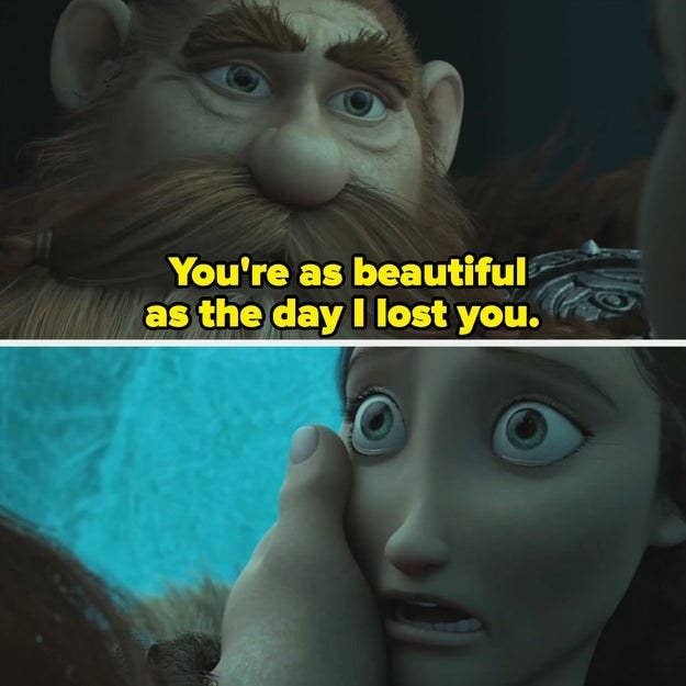 "You're as beautiful as the day I lost you"
