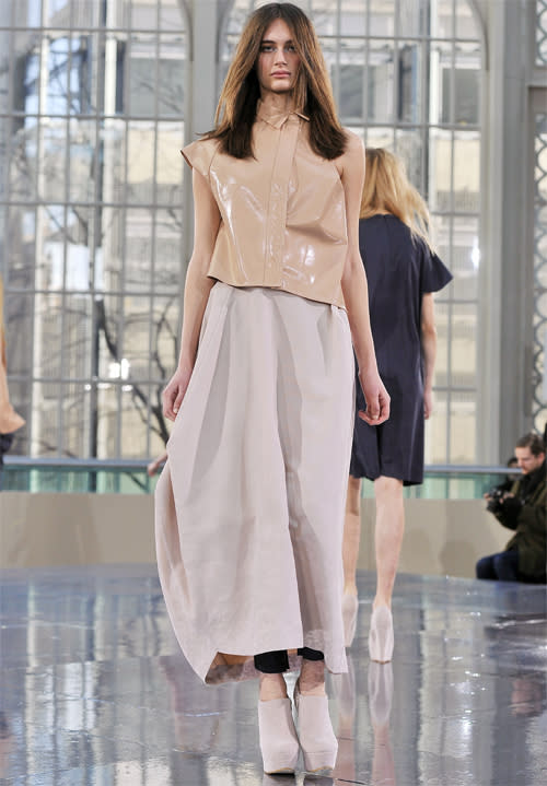 <b>London Fashion Week A/W13: Highlights</b><br><br>The London College of Fashion showed us that the future is bright for British designers.<br><br>©Rex