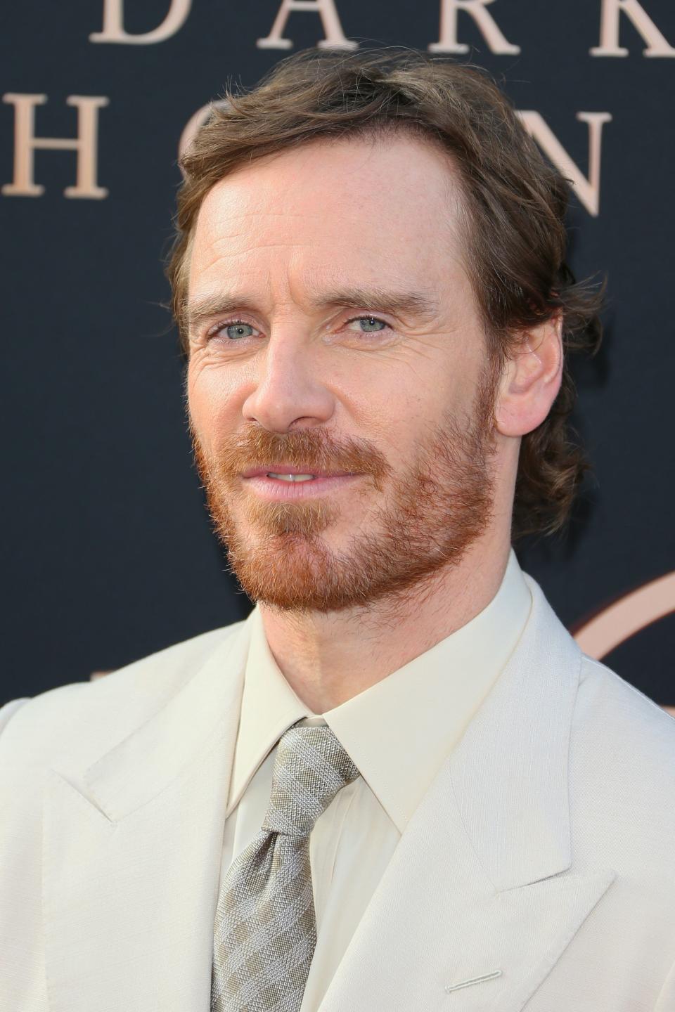 Closeup of Michael Fassbender