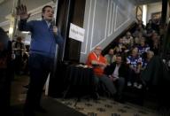 U.S. Republican presidential candidate Ted Cruz speaks at a campaign event in Centerville, Iowa, United States, January 26, 2016. REUTERS/Jim Young