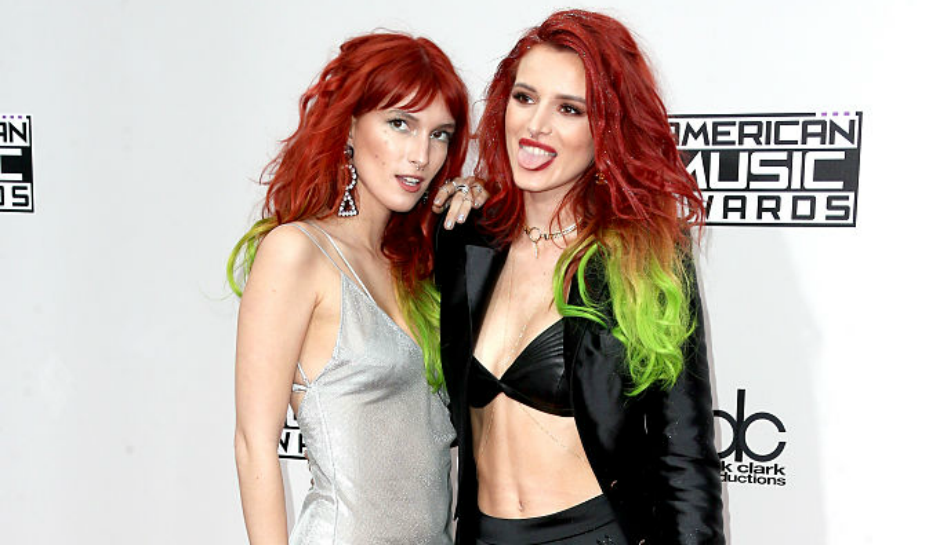 Bella Thorne and her sister Dani strip to their bra and knickers for racy  Snapchat