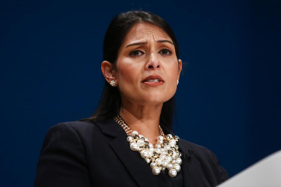 Priti Patel, former International Development Secretary (Bloomberg via Getty Images)