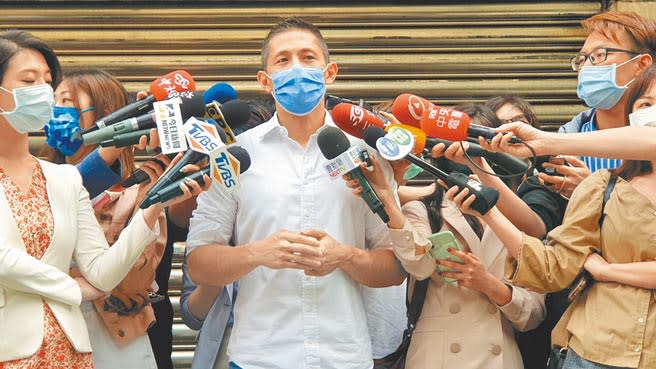 民進黨台北市黨部主委吳怡農2日坦言，蔡英文總統對趙介佑黨籍處理案很關心，也很氣憤。（游念育攝）