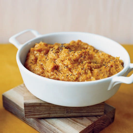 Mashed Winter Squash with Indian Spices