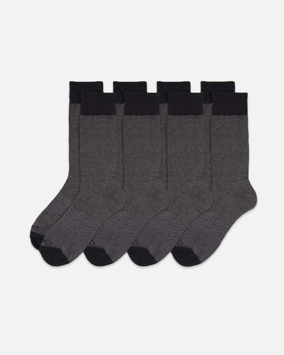 <p><a href="https://go.redirectingat.com?id=74968X1596630&url=https%3A%2F%2Fwww.quince.com%2Fmen%2Fdress-socks&sref=https%3A%2F%2Fwww.menshealth.com%2Fstyle%2Fg42929399%2Fbest-dress-socks%2F" rel="nofollow noopener" target="_blank" data-ylk="slk:Shop Now;elm:context_link;itc:0;sec:content-canvas" class="link ">Shop Now</a></p><p>Cotton Dress Socks (4-Pack)</p><p>quince.com</p><p>$24.90</p>