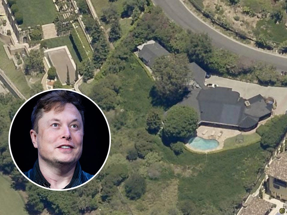 Gene Wilder house Elon Musk