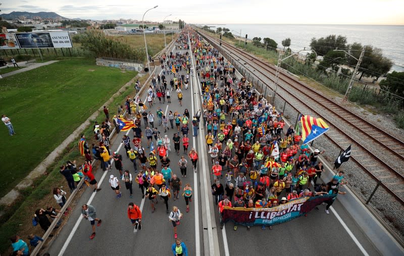 Catalonia's general strike