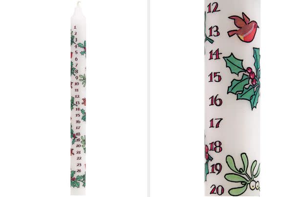 This gorgeous advent candle