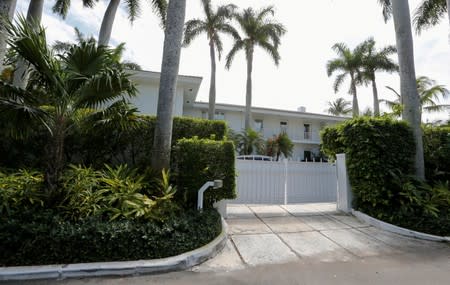 FILE PHOTO: A residence of financier Jeffrey Epstein is shown in Palm Beach