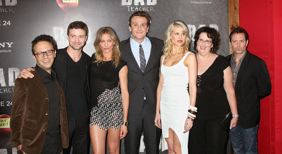 Bad Teacher NY Premiere 2011 Jake Kasdan Justin Timberlake Cameron Diaz Jason Segal Lucy Punch Phyllis Smith Tom Lennon