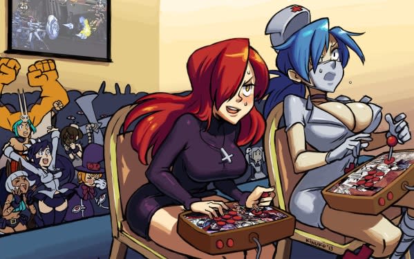 skullgirls valentine victory