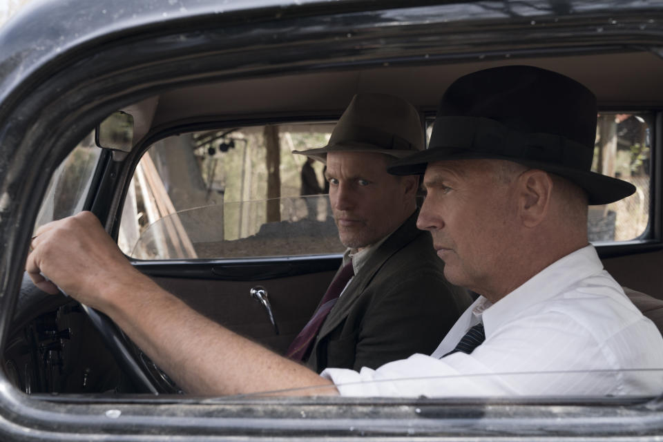 "The Highwaymen" on Netflix. (Photo: Hilary B Gayle/SMPSP)