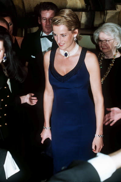 Lady Diana en janvier 1995