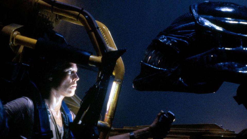 One of Sigourney Weaver's most famous lines from Aliens returns in Alien: Romulus. (20th Century Studios/Alamy)