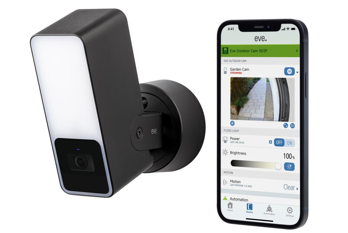 Eve's $250 HomeKit-exclusive outdoor camera arrives on April 5th