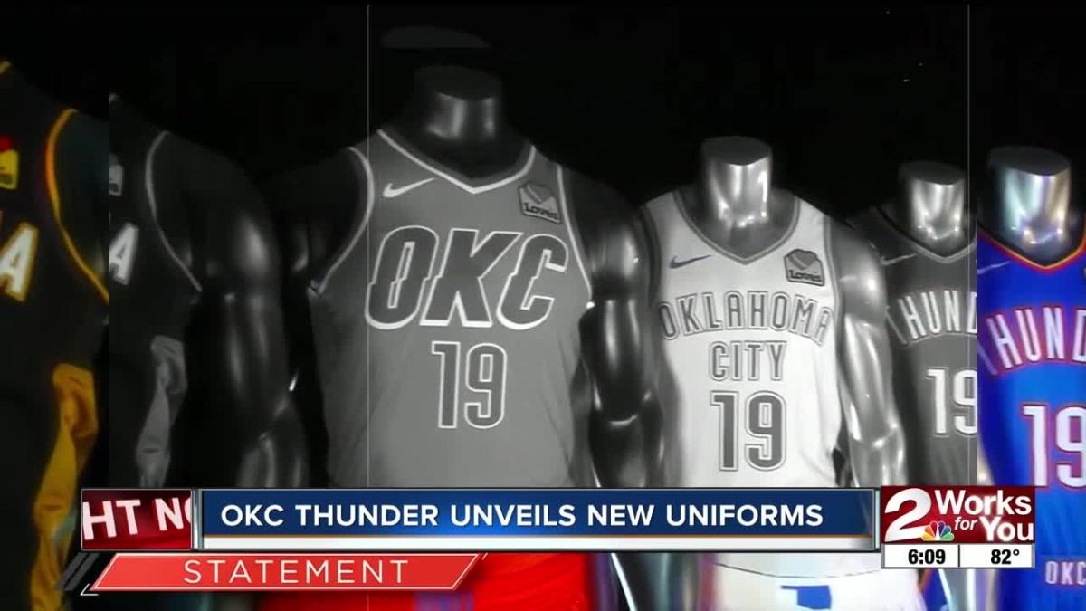 PHOTOS/VIDEOS: OKC Thunder unveil 2022-23 City Edition uniforms