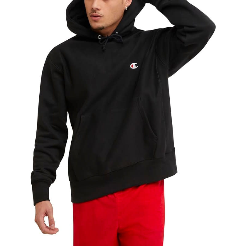 <p>Courtesy of Amazon</p><p>Is this <a href="http://mensjournal.com/style/best-hoodies" rel="nofollow noopener" target="_blank" data-ylk="slk:the greatest hoodie;elm:context_link;itc:0;sec:content-canvas" class="link ">the greatest hoodie</a> of all time? Its exceptionally soft heavyweight 12-ounce fleece, roomy hand pocket, and mobility-enhancing side panels make a strong argument that it is. Also, Champion literally invented the hoodie. A roomy, cozy sweatshirt is a great gift for anyone, but new dads who are spending the bulk of their time at home will be particularly happy to receive one as a gift, whether for their first Christmas, Father’s Day, or birthday as a parent.</p><p>[From $33 (was $60); <a href="https://clicks.trx-hub.com/xid/arena_0b263_mensjournal?q=https%3A%2F%2Fwww.amazon.com%2FChampion-Reverse-Weave-Pullover-Hoodie%2Fdp%2FB01ATPEKCO%3Fth%3D1%26psc%3D1%26linkCode%3Dll1%26tag%3Dmj-yahoo-0001-20%26linkId%3D22e72c12e12645b917c0000831d9e066%26language%3Den_US%26ref_%3Das_li_ss_tl&event_type=click&p=https%3A%2F%2Fwww.mensjournal.com%2Fgear%2Fgifts-for-new-dads%3Fpartner%3Dyahoo&author=Cameron%20LeBlanc&item_id=ci02cc9a3980002714&page_type=Article%20Page&partner=yahoo&section=shopping&site_id=cs02b334a3f0002583" rel="nofollow noopener" target="_blank" data-ylk="slk:amazon.com;elm:context_link;itc:0;sec:content-canvas" class="link ">amazon.com</a>]</p>