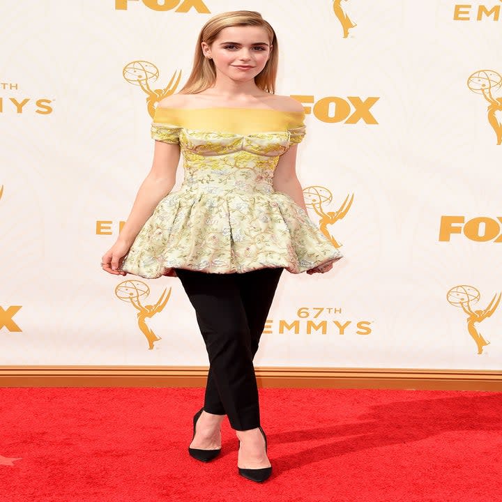 kiernan on the red carpet