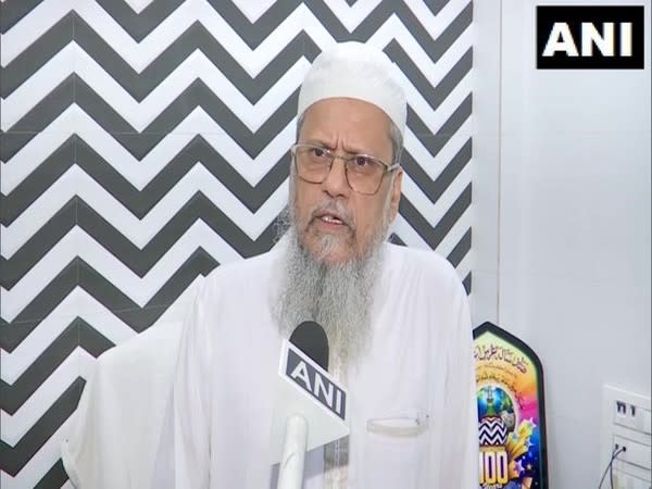 Maulana Saeed Noori, President, Raza Academy. (File Photo/ANI)